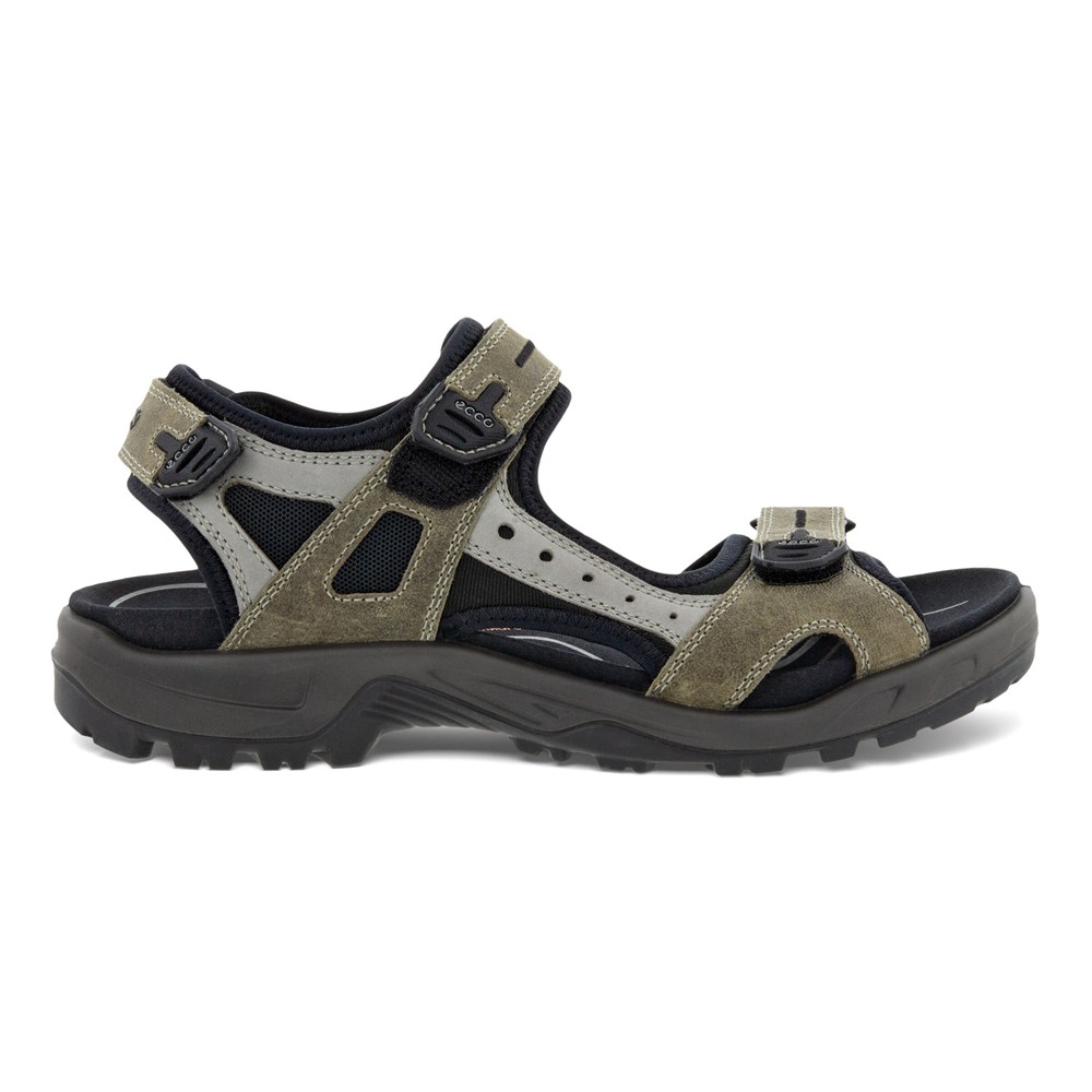 ECCO Mens Sandals Dark Grey - Yucatan - HZP-796840